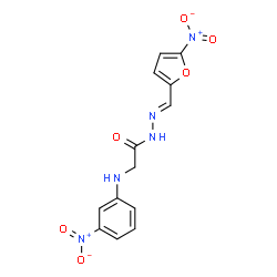 2-(3-NITROANILINO)-N'-[(5-NITRO-2-FURYL)METHYLENE]ACETOHYDRAZIDE picture