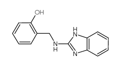 2-[(1H-benzimidazol-2-ylamino)methyl]phenol structure