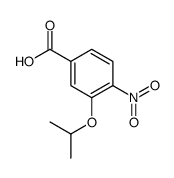 4-nitro-3-propan-2-yloxybenzoic acid结构式