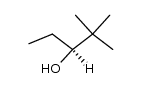 (S)-2,2-dimethyl-pentan-3-ol Structure