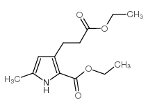 3-(2-Ethoxycarbonyl-ethyl)-5-methyl-1H-pyrrole-2-carboxylic acid ethyl ester picture