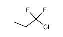 Hydrochlorofluorocarbon-262 (HCFC-262) Structure