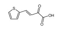 2-oxo-4t-[2]thienyl-but-3-enoic acid Structure