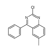 2-CHLORO-6-METHYL-4-PHENYL-QUINAZOLINE结构式