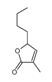 2-butyl-4-methyl-2H-furan-5-one Structure