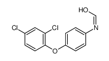 N-[4-(2,4-dichlorophenoxy)phenyl]formamide结构式