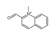 1-methylquinolin-1-ium-2-carbaldehyde结构式