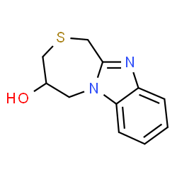 4,5-dihydro-1H,3H-benzo[4,5]imidazo[2,1-c][1,4]thiazepin-4-ol Structure