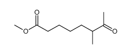 methyl 6-methyl-7-oxooctanoate Structure