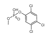 methyl 2,4,5-trichlorophenyl phosphate结构式