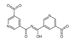 5-nitro-N-(5-nitropyridine-3-carbonyl)pyridine-3-carboxamide Structure