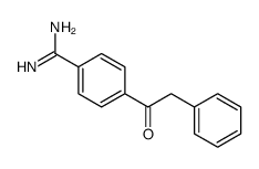 4-(2-phenylacetyl)benzenecarboximidamide Structure