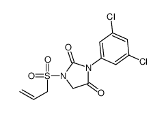 3-(3,5-dichlorophenyl)-1-prop-2-enylsulfonylimidazolidine-2,4-dione Structure