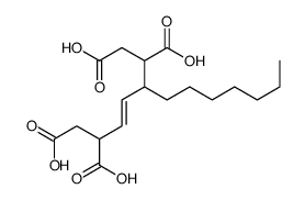 5-heptylhept-3-ene-1,2,6,7-tetracarboxylic acid结构式