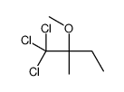 1,1,1-trichloro-2-methoxy-2-methylbutane结构式