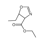 ethyl (4R,5S)-5-ethyl-4,5-dihydro-1,3-oxazole-4-carboxylate Structure