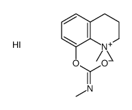 (1,1-dimethyl-3,4-dihydro-2H-quinolin-1-ium-8-yl) N-methylcarbamate,iodide结构式