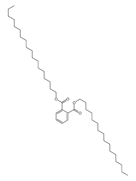 1-O-hexadecyl 2-O-octadecyl benzene-1,2-dicarboxylate结构式