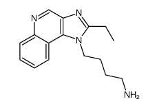 4-(2-ethylimidazo[4,5-c]quinolin-1-yl)butan-1-amine Structure