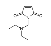 1-(diethylaminomethyl)pyrrole-2,5-dione Structure