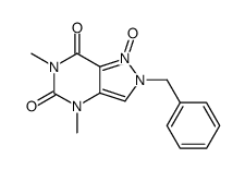 2-benzylpyrazolo<4,3-d>pyrimidine 1-oxide Structure