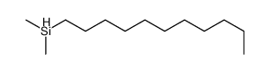 dimethyl(undecyl)silane Structure