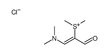 [1-(dimethylamino)-3-oxoprop-1-en-2-yl]-dimethylsulfanium,chloride Structure