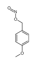 (4-methoxyphenyl)methyl nitrite Structure