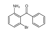 2-amino-6-bromo-benzophenone Structure