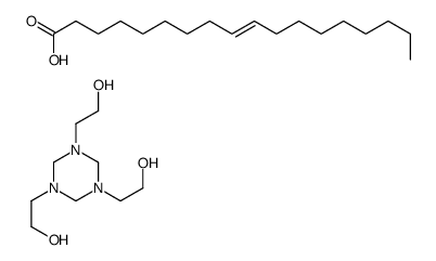 oleic acid, compound with 1,3,5-triazine-1,3,5(2H,4H,6H)-triethanol structure