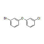 1-溴-3-(3-氯苯氧基)苯结构式