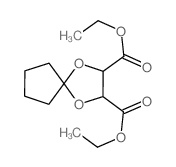 diethyl 1,4-dioxaspiro[4.4]nonane-2,3-dicarboxylate Structure