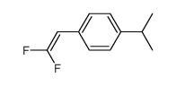 1-(2,2-difluorovinyl)-4-isopropylbenzene Structure