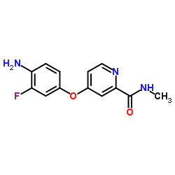 4-(4-amino-3-fluorophenoxy)-N-methylpicolinamide Structure