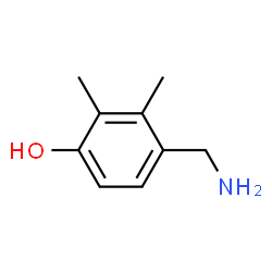 Phenol, 4-(aminomethyl)-2,3-dimethyl- (9CI)结构式