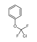 (氯二氟甲氧基)苯结构式