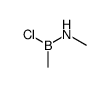 chloro-methyl-methylamino-borane Structure