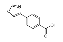 4-(oxazol-4-yl)benzoic acid结构式