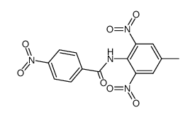 4-nitro-benzoic acid-(4-methyl-2,6-dinitro-anilide) Structure