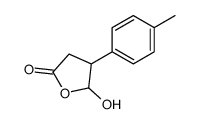 5-hydroxy-4-(4-methylphenyl)oxolan-2-one Structure