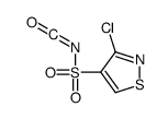 3-chloro-N-(oxomethylidene)-1,2-thiazole-4-sulfonamide Structure