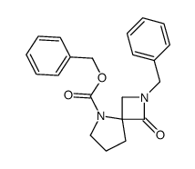 Benzyl 2-benzyl-1-oxo-2,5-diazaspiro[3.4]octane-5-carboxylate Structure