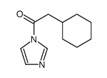 2-cyclohexyl-1-imidazol-1-ylethanone Structure