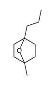 1-methyl-4-propyl-7-oxabicyclo[2.2.1]heptane Structure