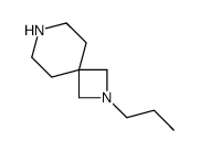 2-propyl-2,7-diazaspiro[3.5]nonane结构式