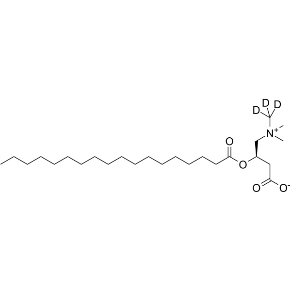 Stearoyl-L-carnitine-d3 Structure