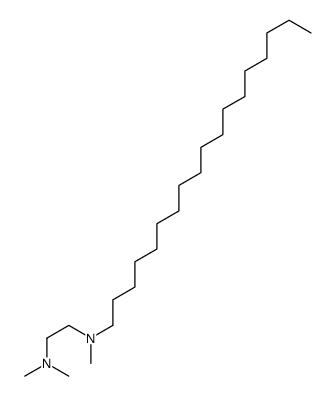 N,N,N'-trimethyl-N'-octadecylethane-1,2-diamine Structure