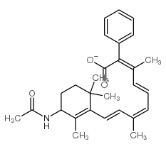 4-(acetylamino)phenylretinoate structure