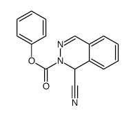 phenyl 1-cyano-1H-phthalazine-2-carboxylate Structure