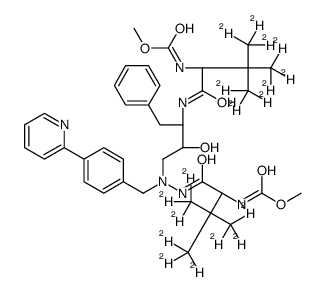 Deuterated Atazanivir-D3-3结构式